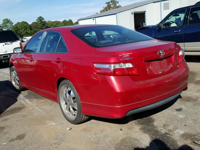 4T1BE46K57U036176 - 2007 TOYOTA CAMRY NEW RED photo 3