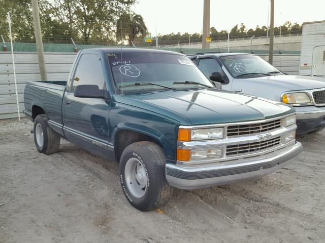 1GCEC14R4VZ181022 - 1997 CHEVROLET GMT-400 GREEN photo 1