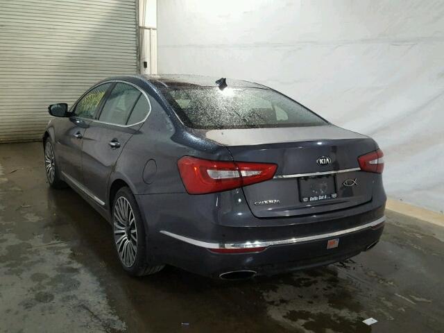 KNALN4D75F5181473 - 2015 KIA CADENZA PR CHARCOAL photo 3