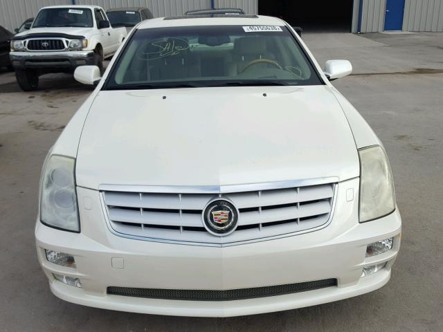 1G6DC67A250191649 - 2005 CADILLAC STS WHITE photo 9