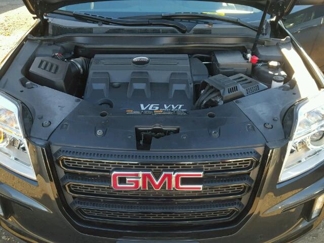 2GKFLPE35H6116346 - 2017 GMC TERRAIN SL GRAY photo 7