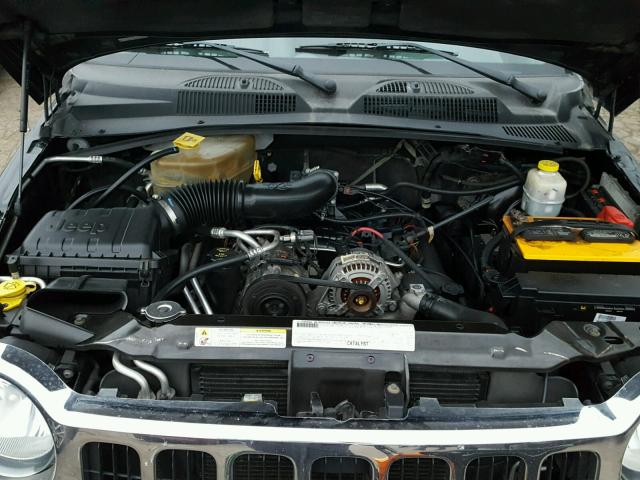 1J4GL58K77W671076 - 2007 JEEP LIBERTY LI BLACK photo 7