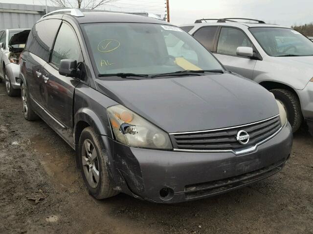 5N1BV28UX7N125867 - 2007 NISSAN QUEST S GRAY photo 1