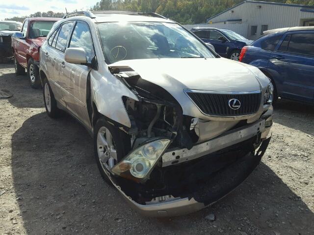 2T2HA31U94C011881 - 2004 LEXUS RX 330 GOLD photo 1