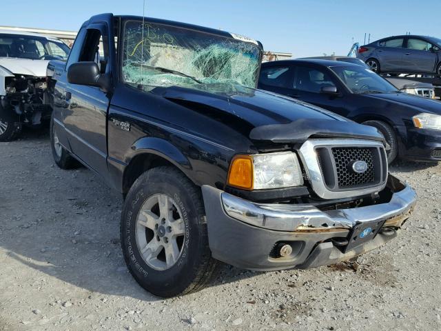 1FTYR15E64TA05887 - 2004 FORD RANGER SUP BLACK photo 1