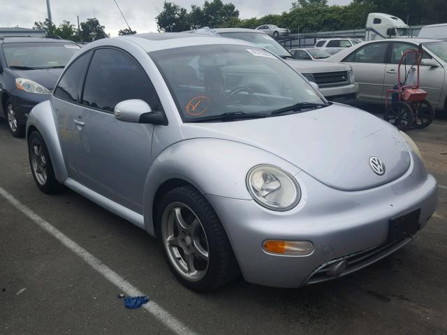 3VWDD21C23M439564 - 2003 VOLKSWAGEN NEW BEETLE ვერცხლისფერი ფოტო 1