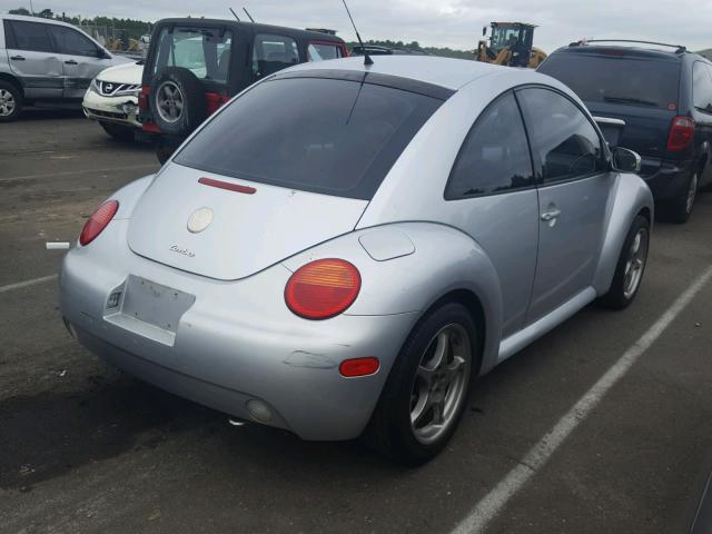 3VWDD21C23M439564 - 2003 VOLKSWAGEN NEW BEETLE ვერცხლისფერი ფოტო 4