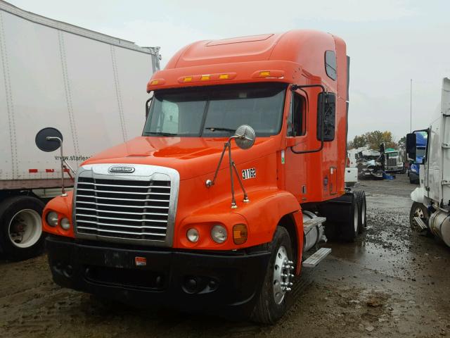 1FUJBBCK87LW97362 - 2007 FREIGHTLINER CONVENTION ORANGE photo 2