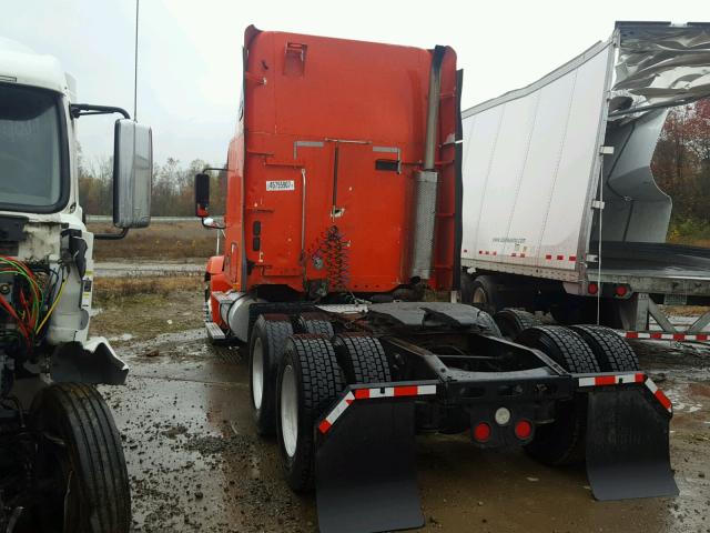 1FUJBBCK87LW97362 - 2007 FREIGHTLINER CONVENTION ORANGE photo 3