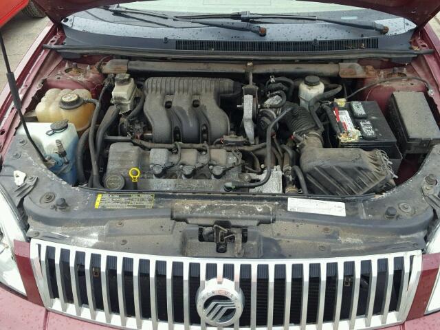 1MEFM42146G603639 - 2006 MERCURY MONTEGO PR 栗色 照片 7