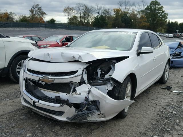 1G11C5SLXFF210085 - 2015 CHEVROLET MALIBU 1LT WHITE photo 2