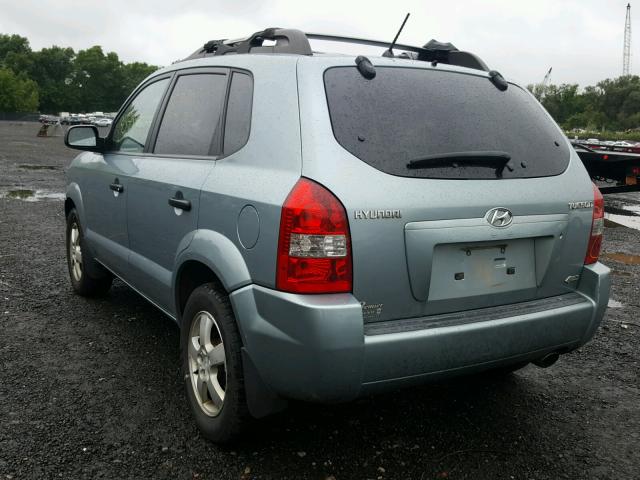 KM8JM72B96U315232 - 2006 HYUNDAI TUCSON GL GREEN photo 3