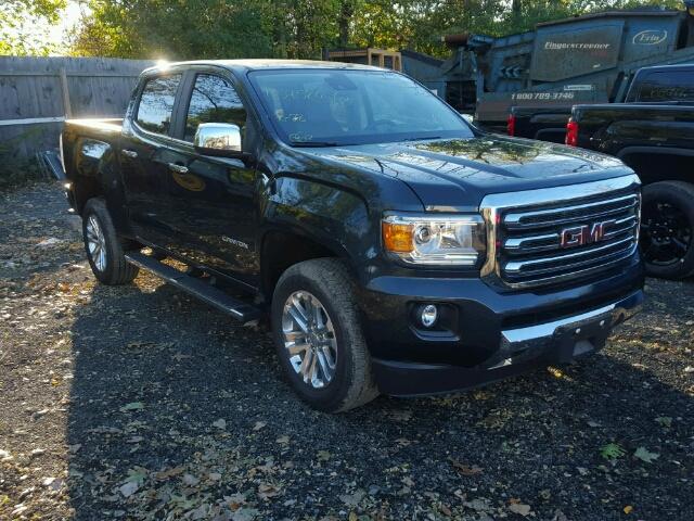 1GTG5DEN4H1218895 - 2017 GMC CANYON SLT GRAY photo 1