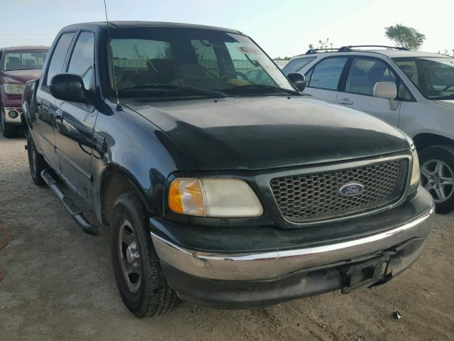 1FTRW07683KC93462 - 2003 FORD F150 GREEN photo 1