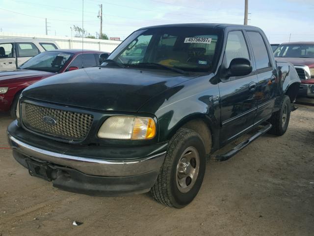 1FTRW07683KC93462 - 2003 FORD F150 GREEN photo 2