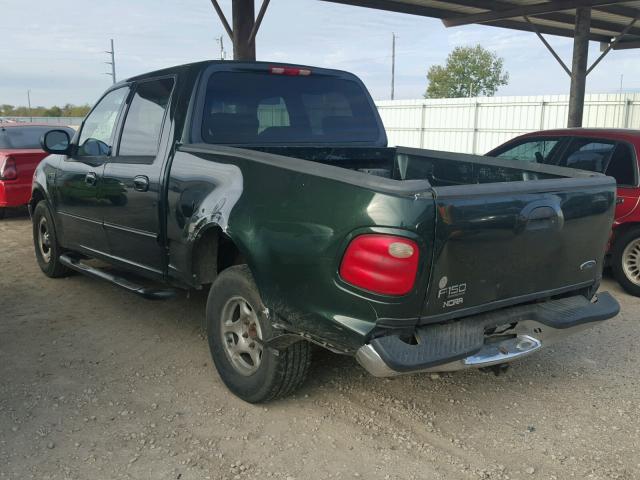 1FTRW07683KC93462 - 2003 FORD F150 GREEN photo 3