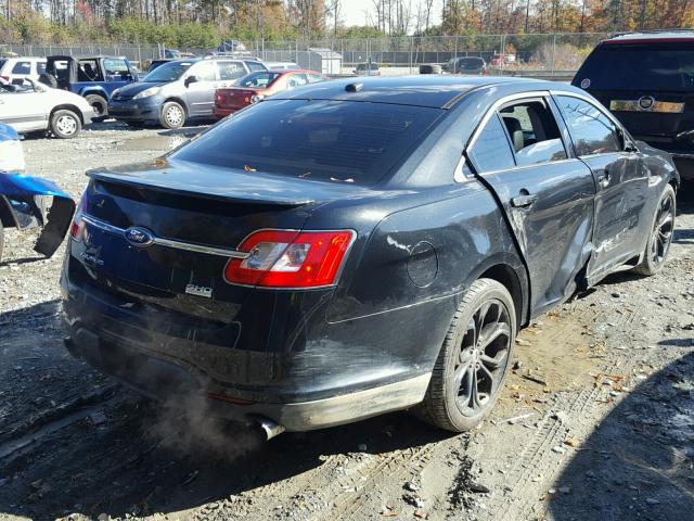 1FAHP2KT2BG159524 - 2011 FORD TAURUS SHO BLACK photo 4