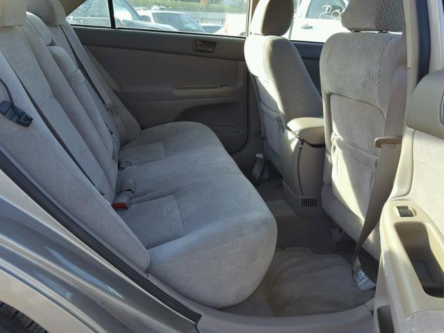 4T1BE32K74U873149 - 2004 TOYOTA CAMRY LE ოქროსფერი ფოტო 6