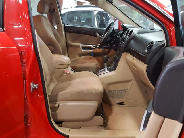 3GSCL33P79S531060 - 2009 SATURN VUE XE RED photo 5