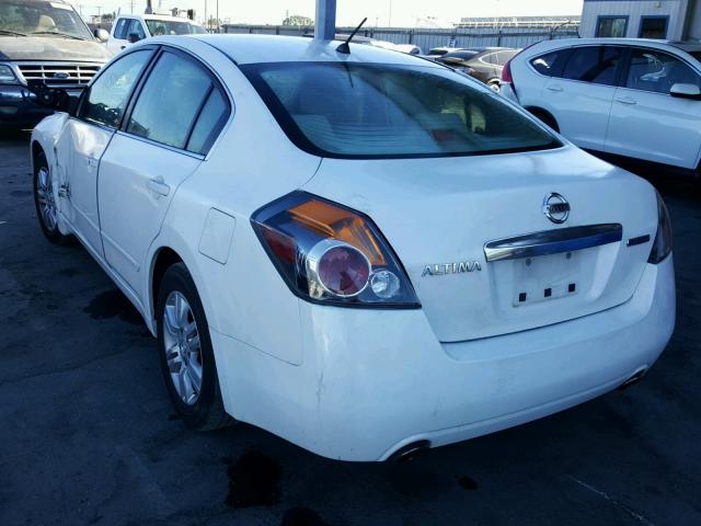 1N4CL2AP3AC114429 - 2010 NISSAN ALTIMA HYB WHITE photo 3