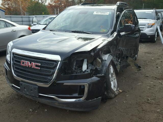 2GKALNEK7G6146727 - 2016 GMC TERRAIN SL BLACK photo 2