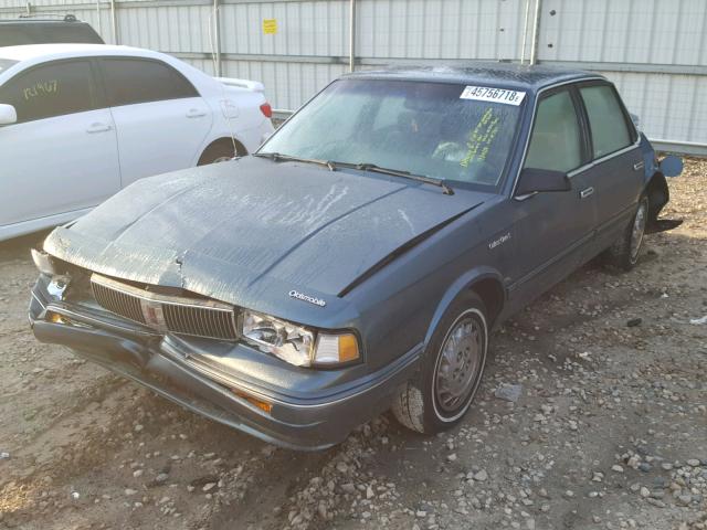 1G3AG55M3R6422251 - 1994 OLDSMOBILE CUTLASS CI BLUE photo 2