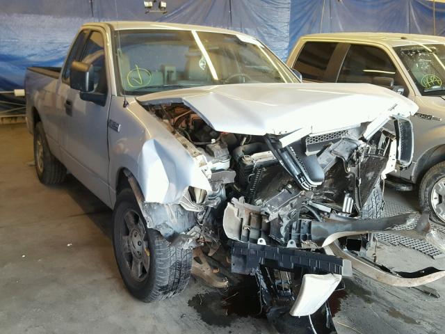 1FTRF12W36NB81507 - 2006 FORD F150 SILVER photo 1