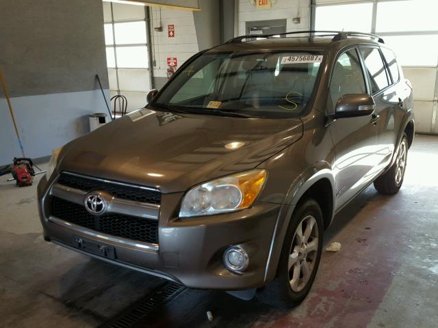 JTMYF4DV1B5037711 - 2011 TOYOTA RAV4 LIMIT GRAY photo 2