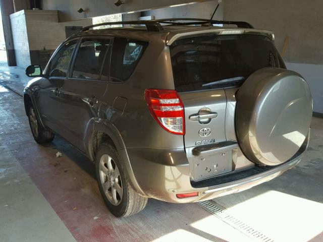 JTMYF4DV1B5037711 - 2011 TOYOTA RAV4 LIMIT GRAY photo 3