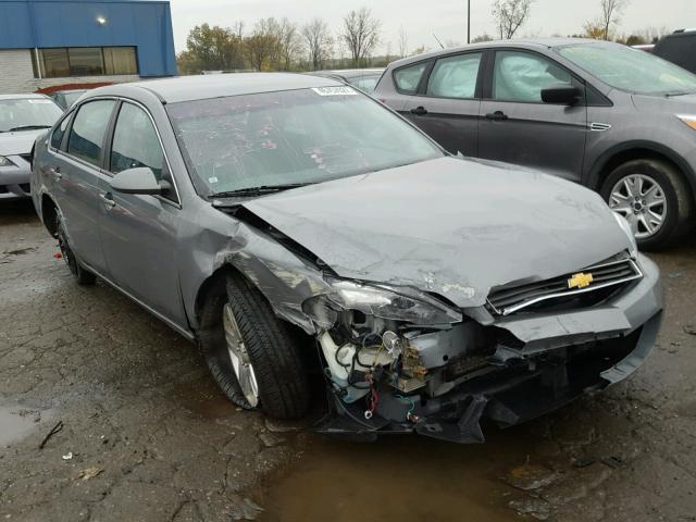 2G1WT55K481253999 - 2008 CHEVROLET IMPALA LT GRAY photo 1