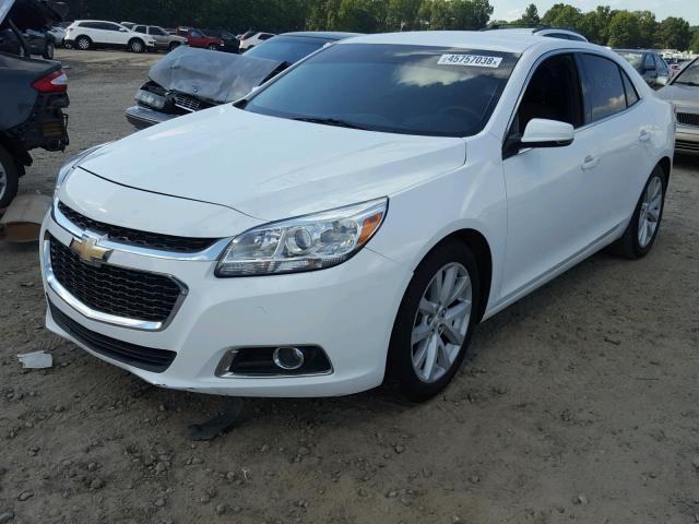 1G11E5SL5EF261163 - 2014 CHEVROLET MALIBU 2LT WHITE photo 2