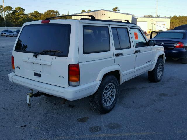 1J4FT68S8WL108328 - 1998 JEEP CHEROKEE S WHITE photo 4