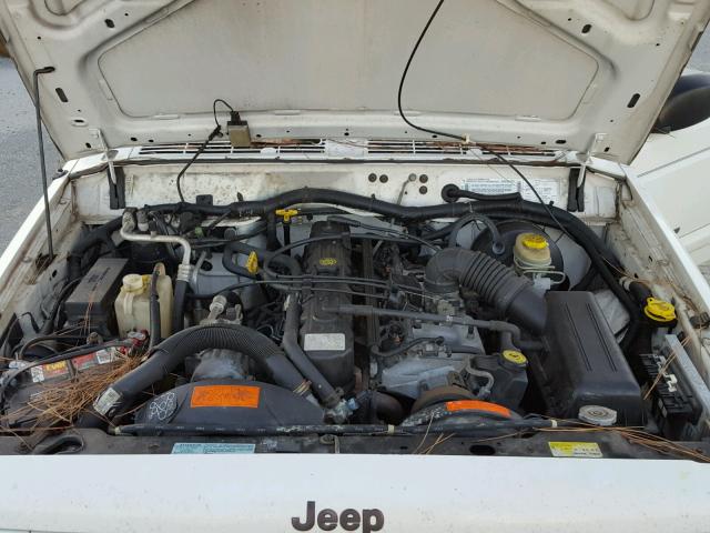 1J4FT68S8WL108328 - 1998 JEEP CHEROKEE S WHITE photo 7