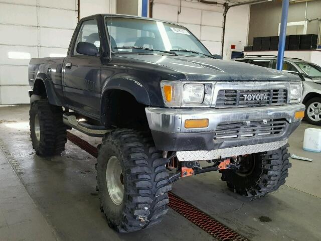 JT4RN01P7M0009093 - 1991 TOYOTA PICKUP 1/2 BLUE photo 1