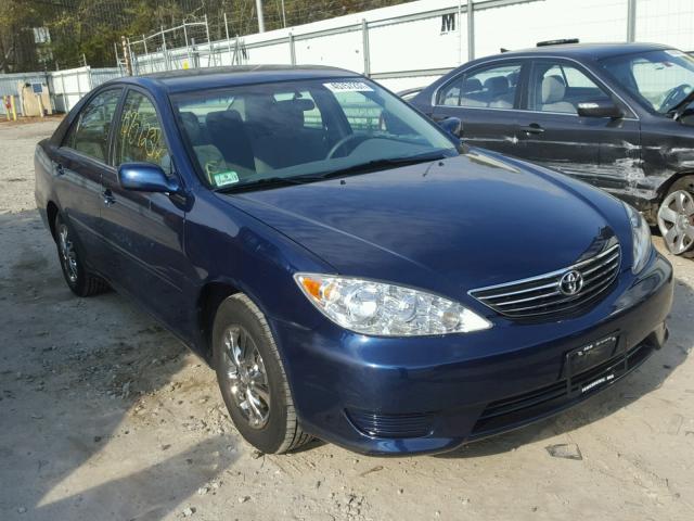 4T1BE32K05U408956 - 2005 TOYOTA CAMRY LE BLUE photo 1