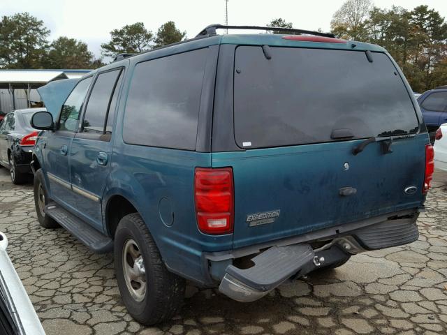 1FMRU18W7WLB29754 - 1998 FORD EXPEDITION GREEN photo 3