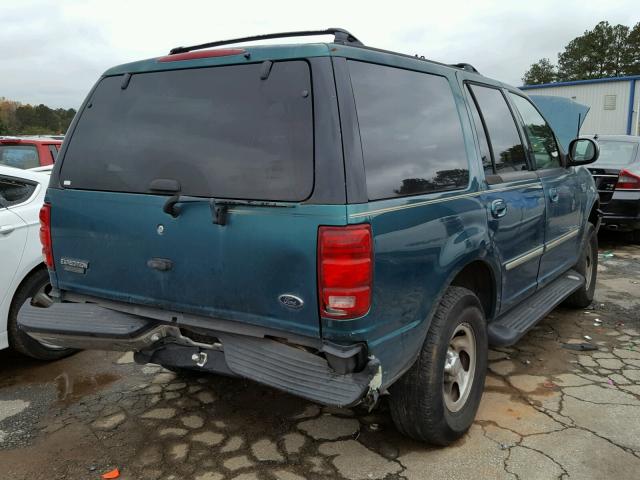 1FMRU18W7WLB29754 - 1998 FORD EXPEDITION GREEN photo 4