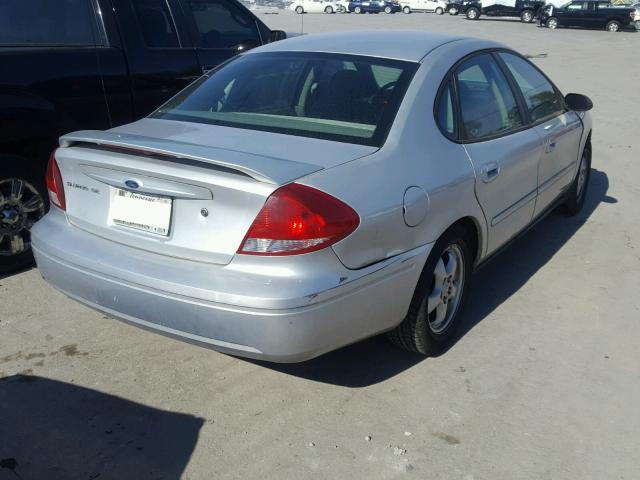 1FAFP53U37A111122 - 2007 FORD TAURUS SE SILVER photo 4