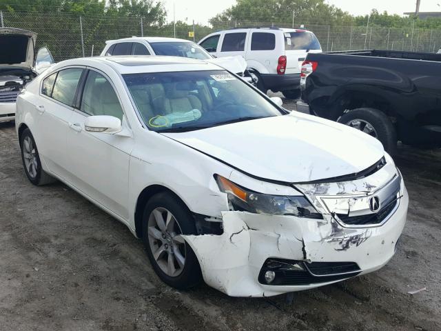 19UUA8F50DA004633 - 2013 ACURA TL TECH WHITE photo 1