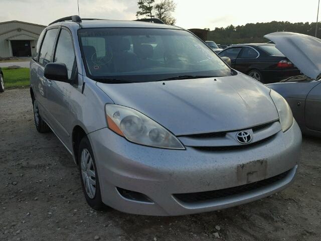 5TDZK23C58S113132 - 2008 TOYOTA SIENNA CE GRAY photo 1