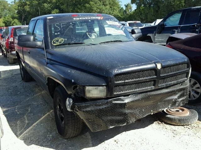 3B7HC13Y5TG168136 - 1996 DODGE RAM 1500 BLACK photo 1