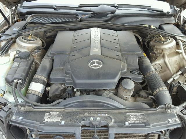 WDBNG70J43A377608 - 2003 MERCEDES-BENZ S 430 GRAY photo 7