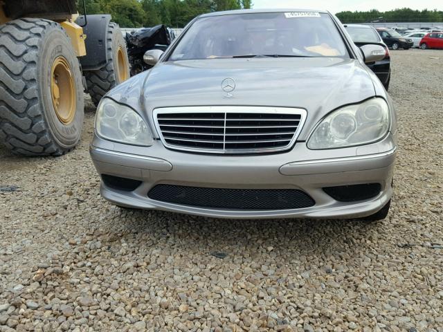 WDBNG70J43A377608 - 2003 MERCEDES-BENZ S 430 GRAY photo 9