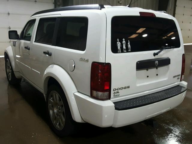 1D4PU4GX4BW607311 - 2011 DODGE NITRO HEAT WHITE photo 3