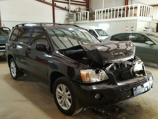 JTEDW21AX70021897 - 2007 TOYOTA HIGHLANDER BLACK photo 1