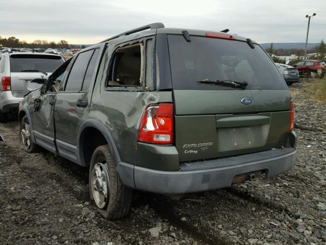 1FMZU73K03UC42880 - 2003 FORD EXPLORER X GREEN photo 3