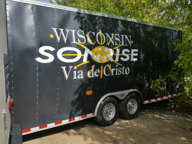 40LWB26239P154239 - 2009 UTILITY TRAILER BLACK photo 2