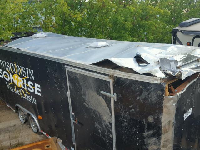 40LWB26239P154239 - 2009 UTILITY TRAILER BLACK photo 9