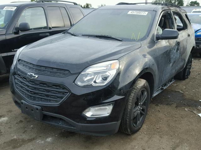 2GNFLFEK4H6123115 - 2017 CHEVROLET EQUINOX LT BLACK photo 2