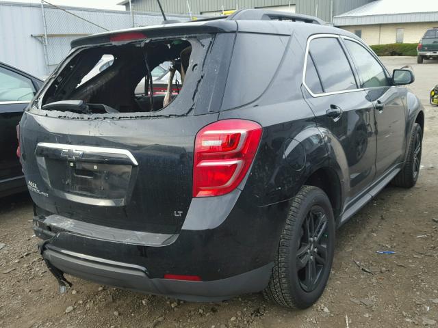 2GNFLFEK4H6123115 - 2017 CHEVROLET EQUINOX LT BLACK photo 4